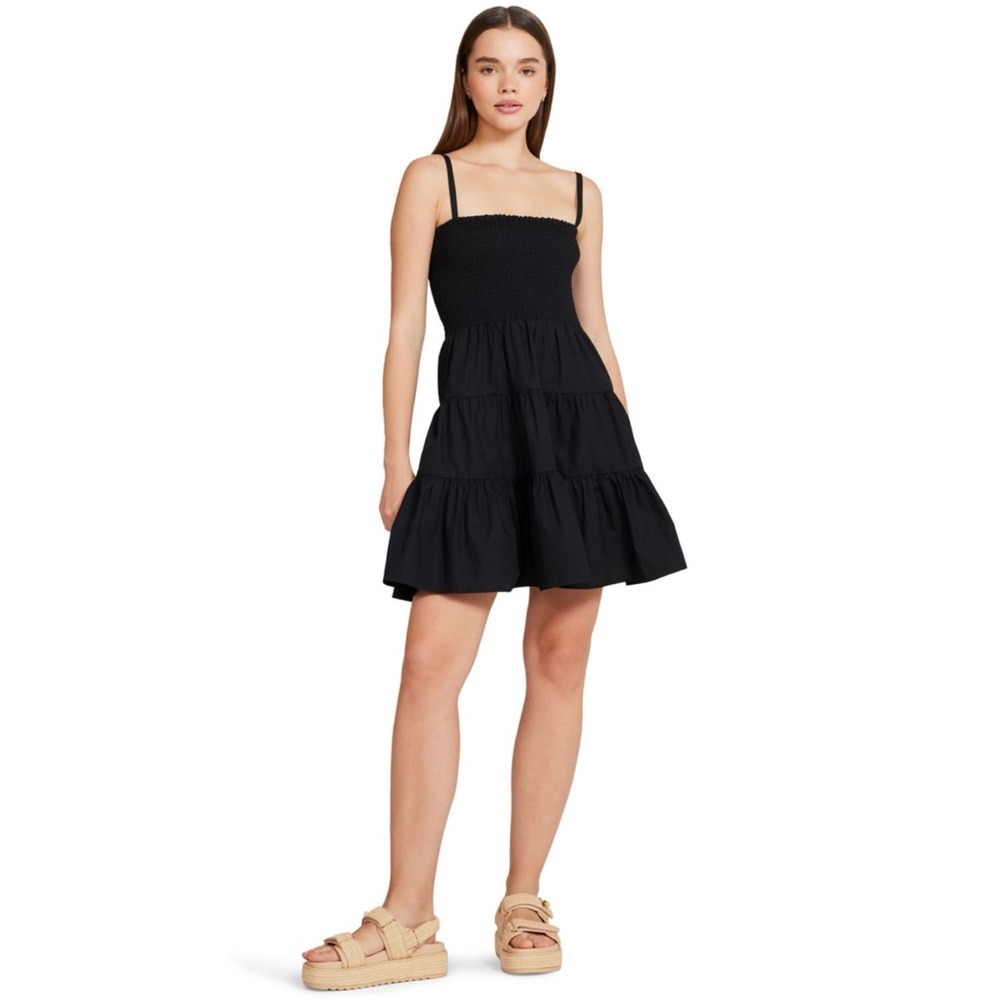 Steve Madden Ladies Babydoll Dress black